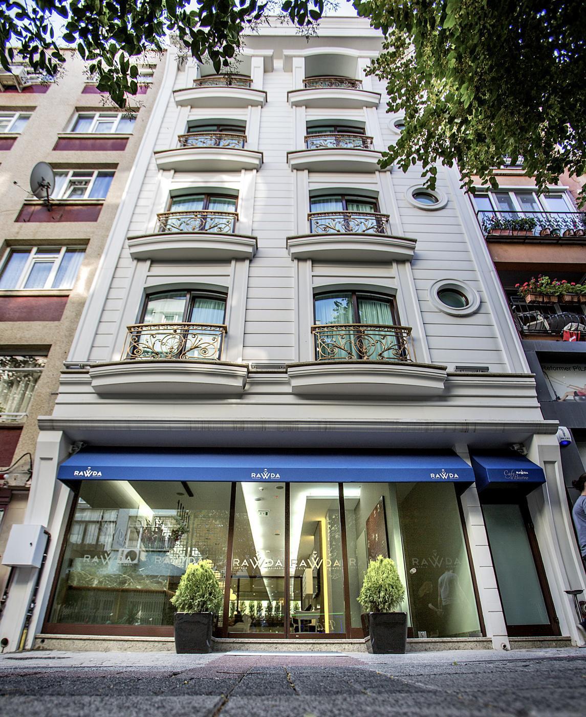 Rawda Hotel Bakirkoy Istanbul Bagian luar foto