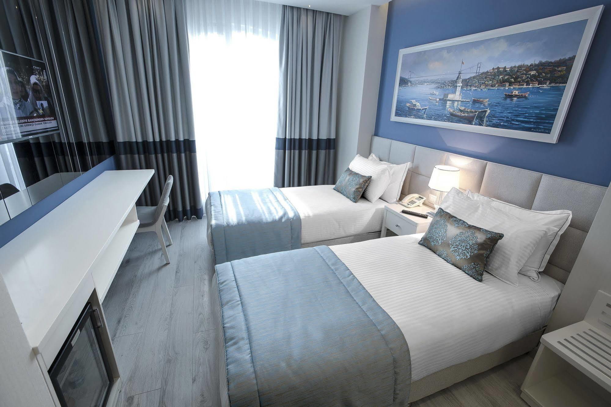 Rawda Hotel Bakirkoy Istanbul Bagian luar foto