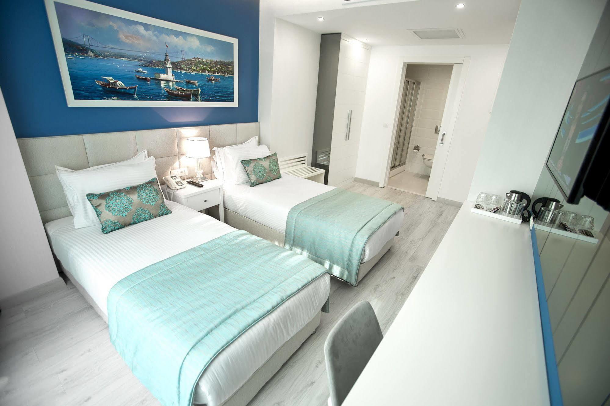 Rawda Hotel Bakirkoy Istanbul Bagian luar foto