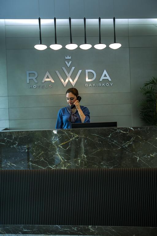 Rawda Hotel Bakirkoy Istanbul Bagian luar foto